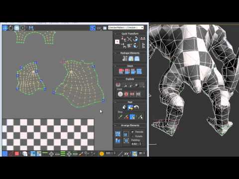 Sneak Peek: Edit UVW Unwrap in 3ds Max (2)