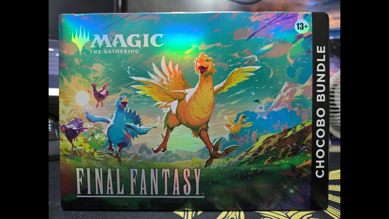 Mtg Chocobo Bundle opening