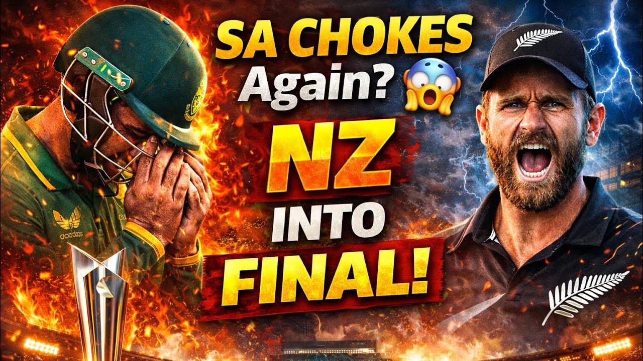 South Africa CHOKES? 😱 NZ Into FINAL | T20 World Cup 2026 | Sanjay Kumar | Hitwicket