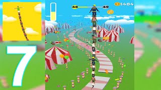 Tower Run Grow Your Tower Gameplay Walkthrough Part 7 Level 48-70 (IOS/Android) screenshot 5