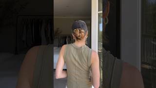 HOW TO WEAR A HAIR PIN WITH A BASEBALL HAT