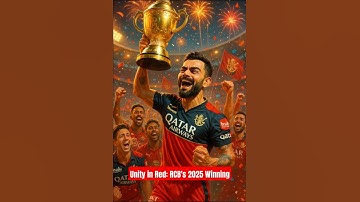The IPL Trophy 2025 Unstoppable: The RCB Revolution" #ytshortsindia