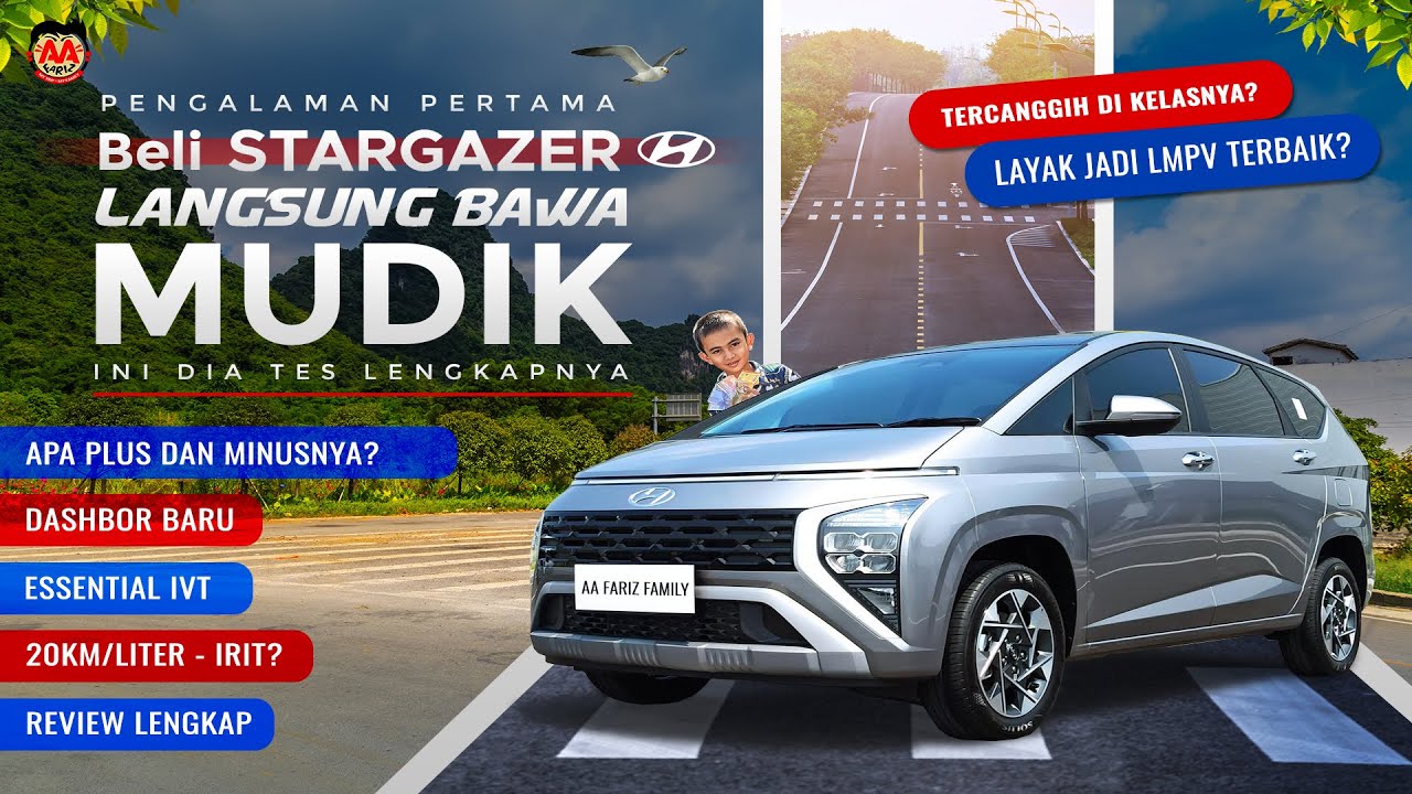 Beli Hyundai STARGAZER Baru Langsung Test Drive Jalur Gunung Mudik Lebaran! Ini Review Mobilnya!