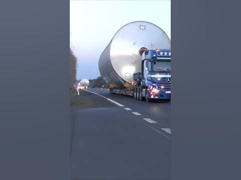 APB Plzeň: Nadměrný náklad pivní tanky - Heavy transport beer tanks ...