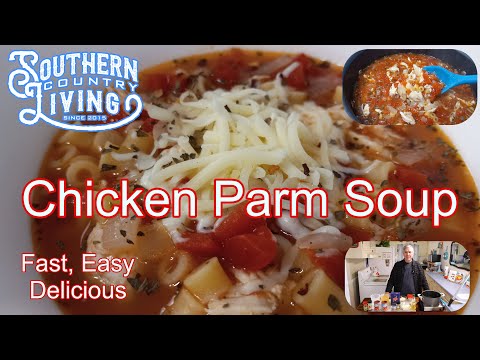 Chicken Parm Soup  --  Fast, Easy and Delicious