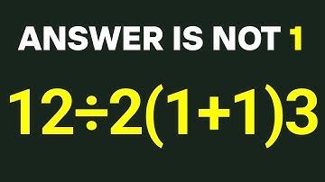 De simpelste wiskundige vraag die het internet kapotmaakt 🌐