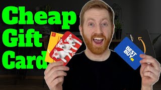 How to Buy Discounted Gift Cards (Top 5 Websites)