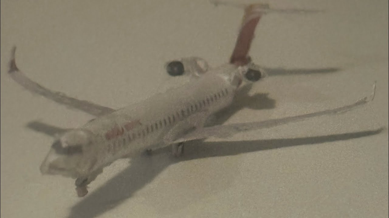 Tutorial del CRJ 1000 Air Nostrum Iberia,Little model Airport 