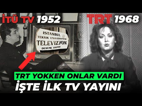 Türkiye'de İlk Televizyon Yayınının Yapıldığı O An: \