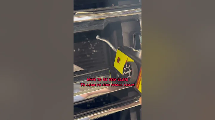 Find A/C leaks super cheap/affordable WJL-6000 halogen gas detector