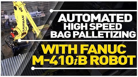 High Speed Bag Palletizing System, Courtesy of Kaufman Engineered Systems