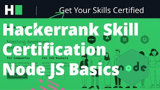 Hackerrank Certification Node JS Basics (Recipes Pagination & Order Processing ) #hackerrank