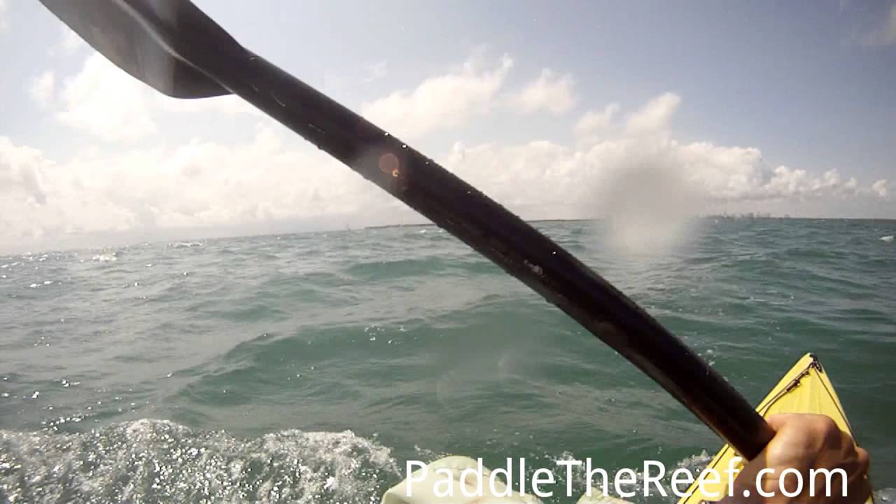 Kayak Soldier Key to Key Biscayne