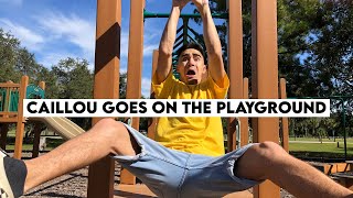 Caillou Goes On The Playground