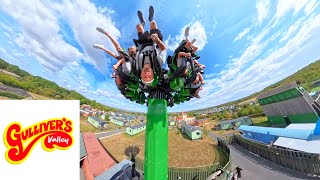 INSTA360 X5 | GULLIVER'S VALLEY THEME PARK In Sheffield