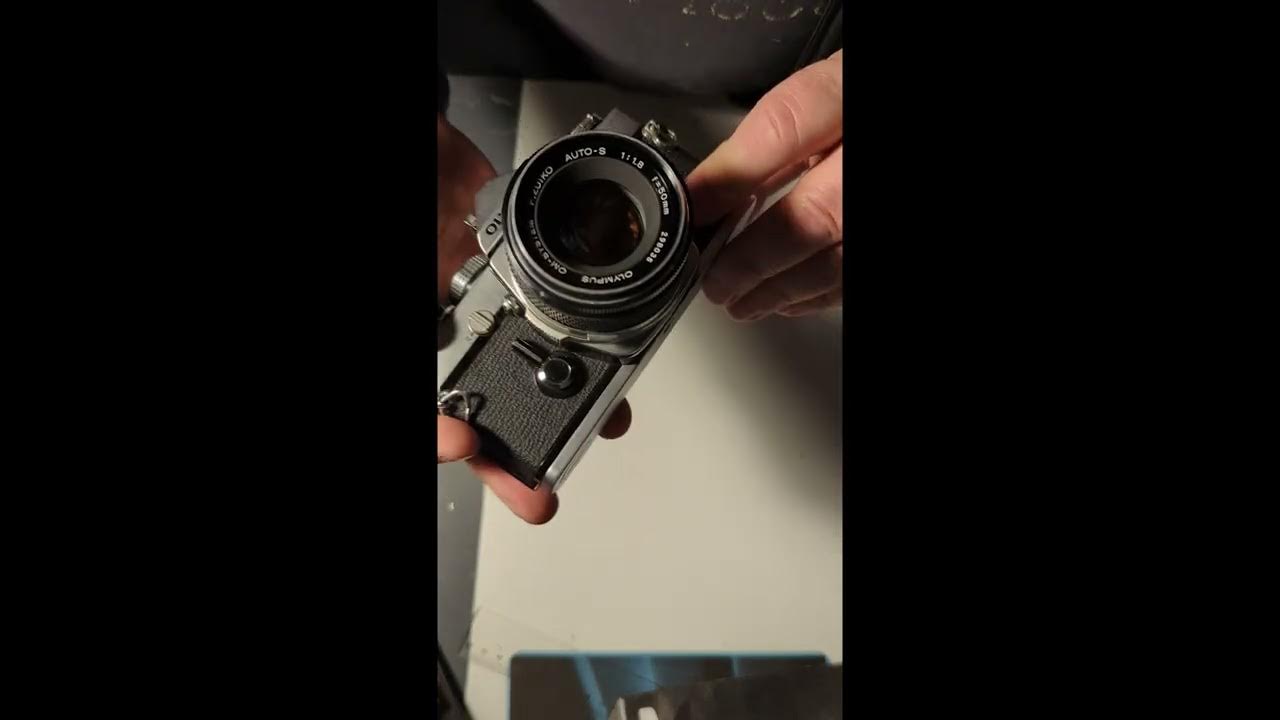 Olympus OM 1 Lens Swap From Parts Camera YouTube