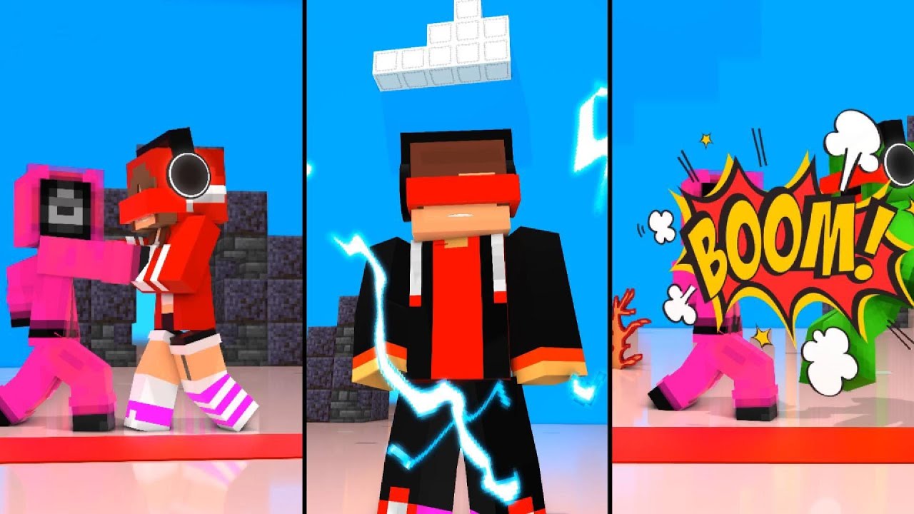 Minecraft - JJ  vs Soldiers Squid Game💪   | Tiny Craft