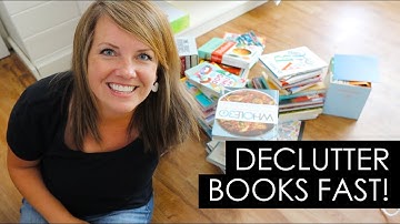 The Secret to Decluttering Books
