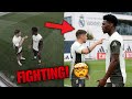 Valverde FIGHTING With Tchouaméni In Real Madrid Training 