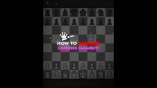 The cleanest Queen's Gambit trap you'll see today 💀♟️ #chess #chessgame #shorts