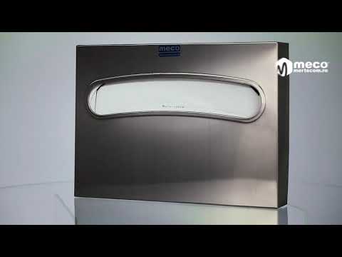 Dispenser protectie colac wc inox satinat Meco - Video