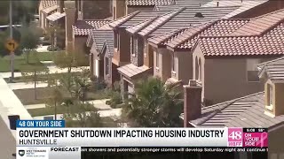 Government shut down impacting Huntsville housing market
