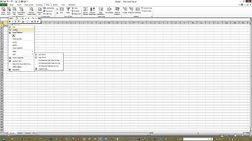 Excel 2010 Tutorial: Creating a Drop Down Menu
