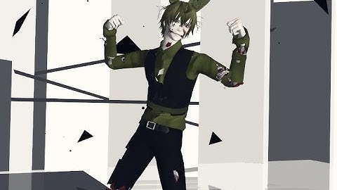 【MMD & FNAF】More Harder, Better, Faster, Stronger【Springtrap】 [2160p60 4k]