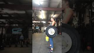 Flat foot snatch pull cluster 175