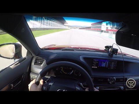 2016 Lexus GS F - POV Test Drive on Track!