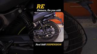 Hunter350 I Classic3501 Meteor350 - Solution for stiff rear suspension.  #diy #royalenfield #viral
