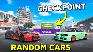 Every CHECKPOINT our Car Is RANDOM - BeamNG
