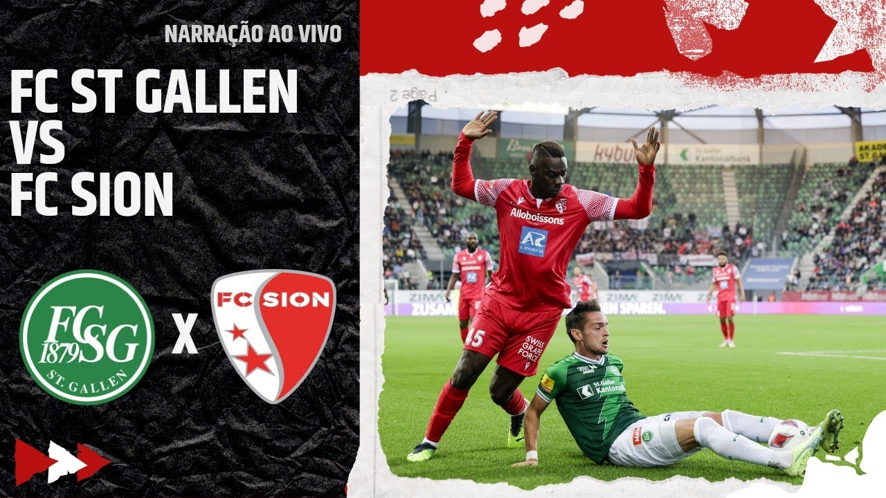 FC ST GALLEN X FC SION - NARRAÇÃO AO VIVO - YouTube