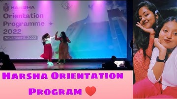 Orientation program in our HARSHA COLLEGE ♥️ #dancevideo