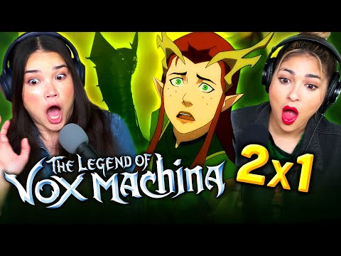 THE LEGEND OF VOX MACHINA 2x1 Reaction! | "Rise Of The Chroma Conclave" | Critical Role