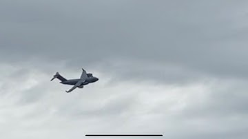 C-17 flyover