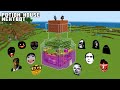 Survival Potion House With 100 Nextbots in Minecraft - Gameplay - Coffin Meme