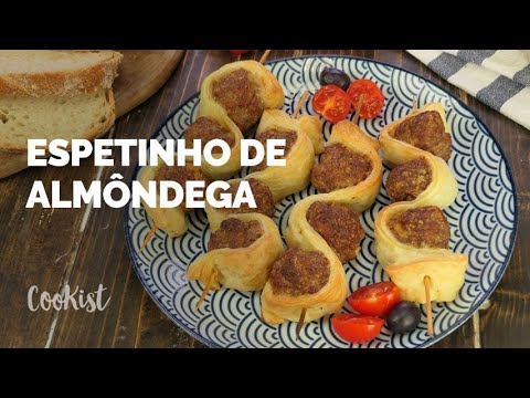 Vídeo: Cozinhar Almôndegas Em Massa Folhada