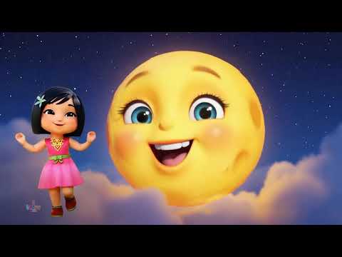Chanda Mama O Pyare Chada Mama, चंदा मामा प्यारे चंदा मामा, Hindi Rhymes for Kids