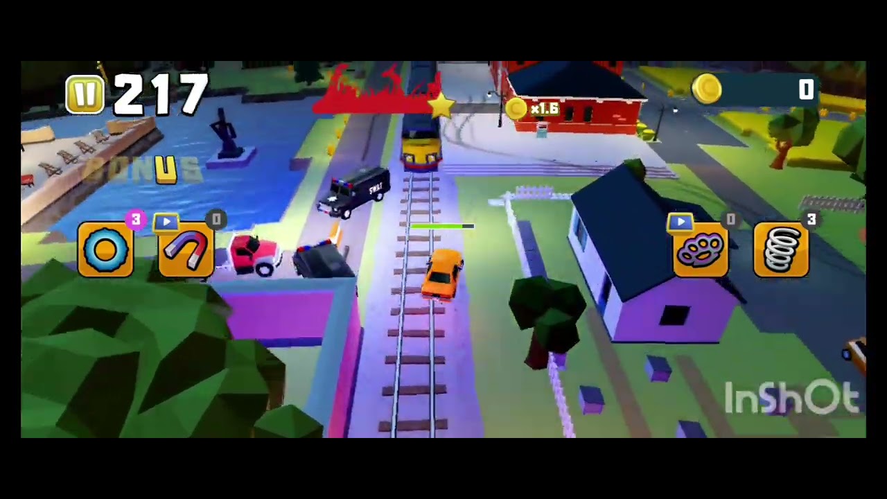 Sobrevivendo 3 minutos sem Power UP e com várias manobras