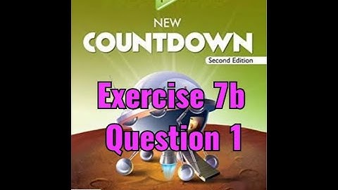 Question 1. Exercise 7b Chapter 7 fincicial arithmetic. 7th math Countdown book 7