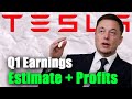 Tesla Q1 2022 Earnings Estimate + Profits - What To Expect?