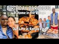 A birt.ay barbecue for george  village vlog  life in kenya