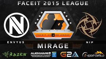 EnVyUs vs NiP - de_mirage (FACEIT 2015 League) - 1