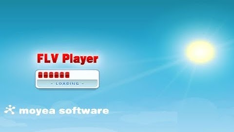 How to install FLV media player