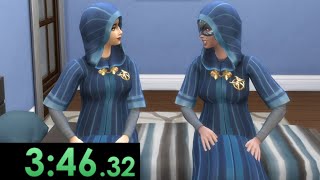 I speedrun joining a cult in The Sims 4