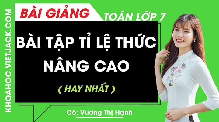 Các bài toán về tỉ lệ thức nâng cao