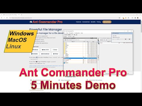 Ant Commander Pro - 5 Minutes Demo