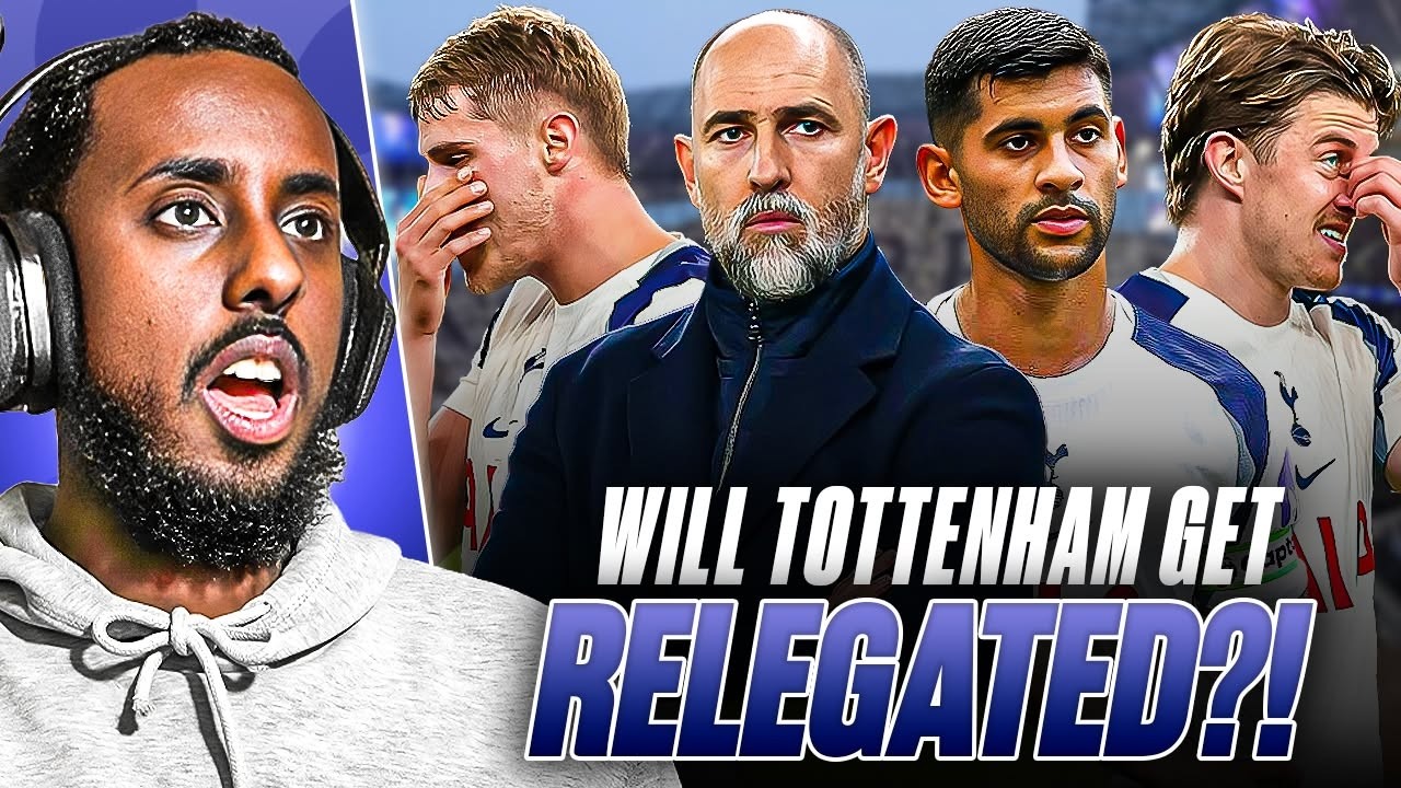 TOTTENHAM IS GETTING RELEGATED FROM THE PREMIER LEAGUE & AS AN ARSENAL FAN I AM SO HAPPY