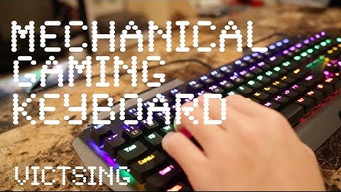 VicTsing Mechanical Gaming Keyboard